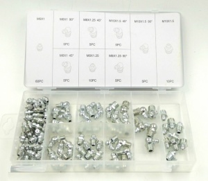 110pc Grease Nipples (Metric M6 - M10) KDPHW186